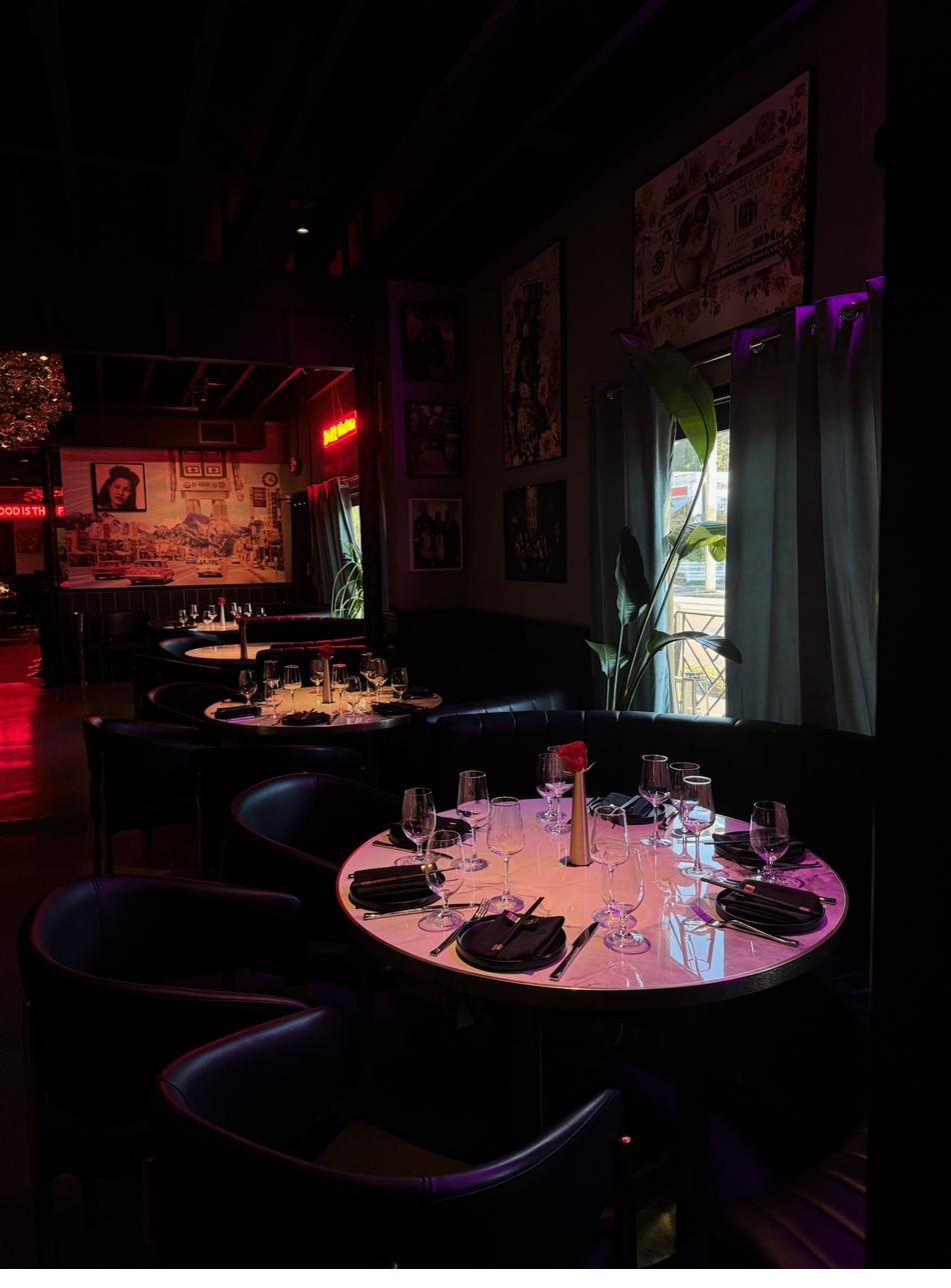The dining room at Blackbrick